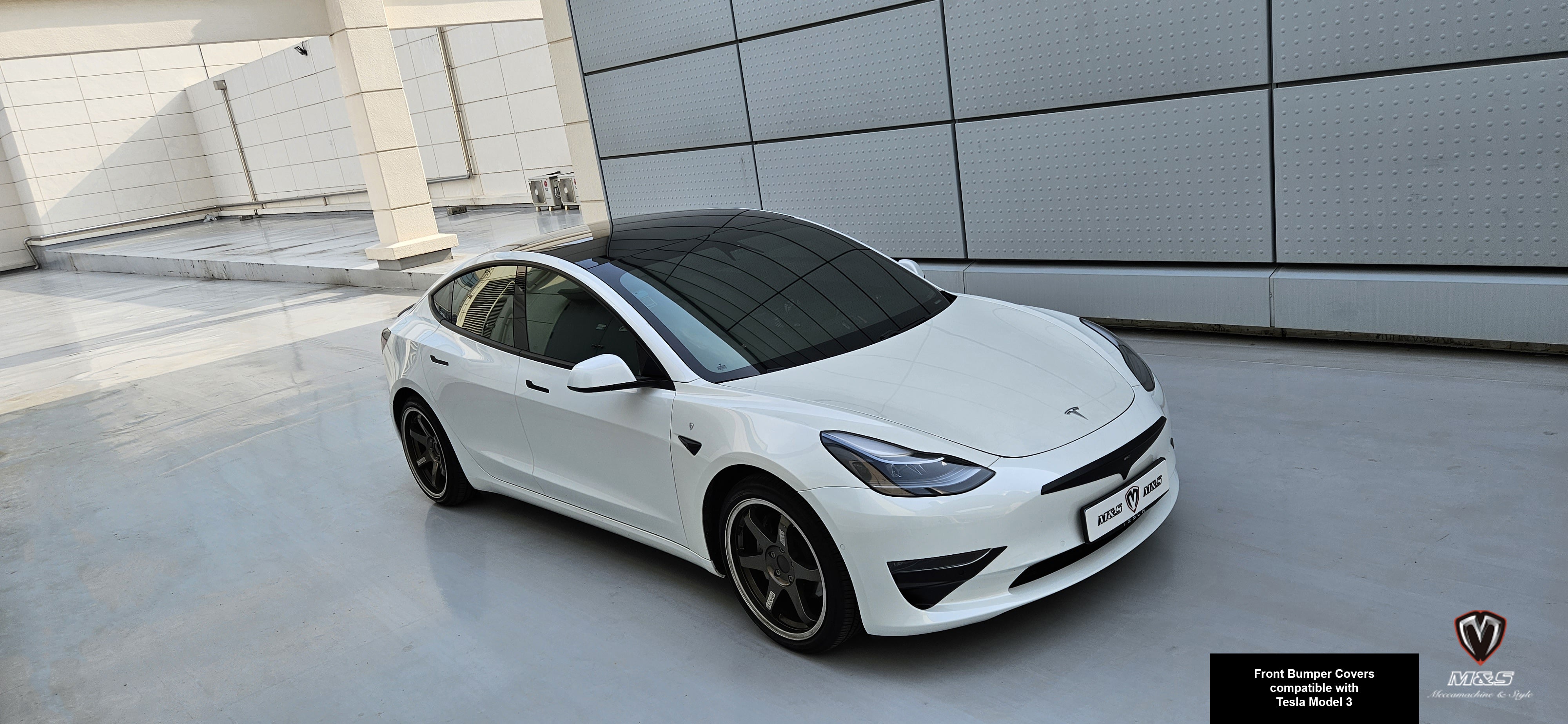 M&S Front Bumper Covers for Tesla Model 3