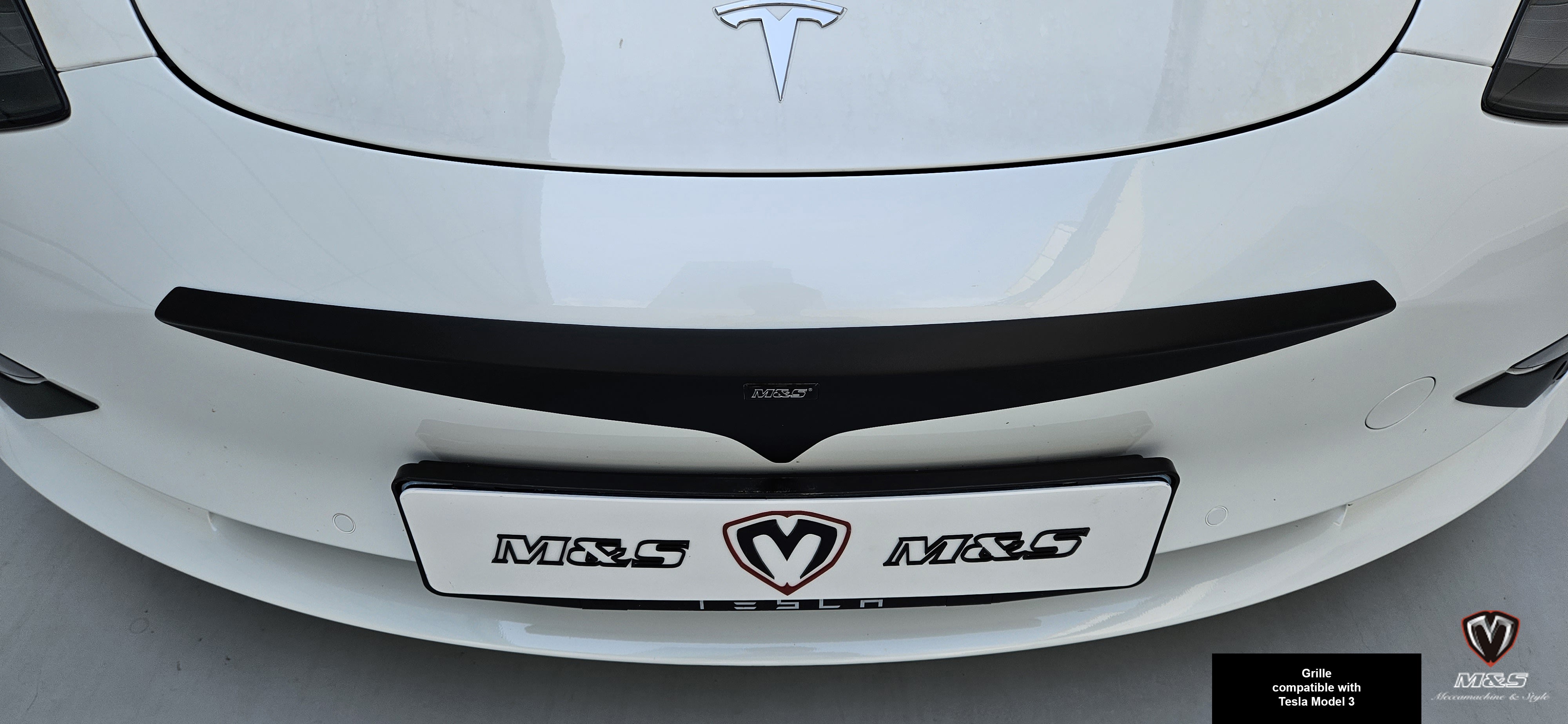 M&S Grille for Tesla Model 3