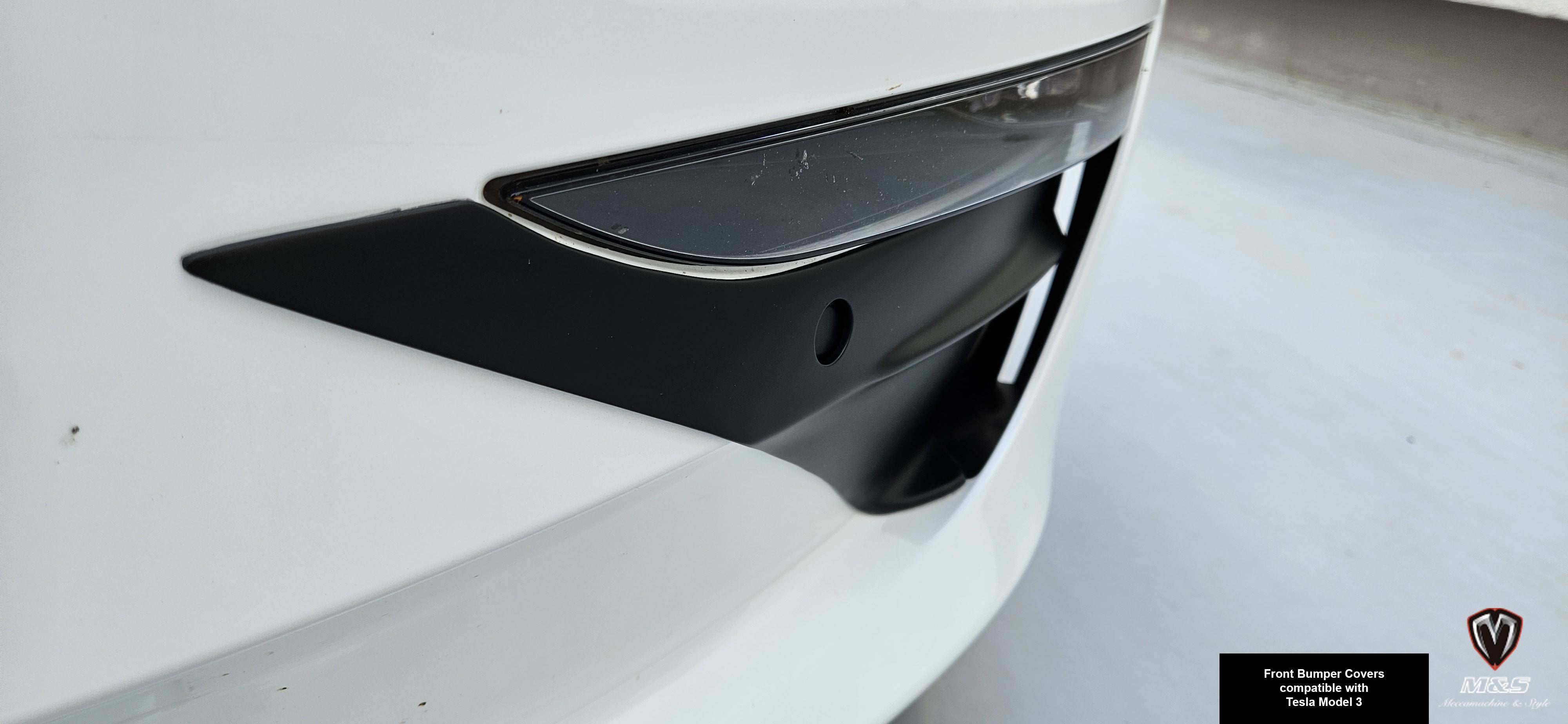 M&S Front Bumper Covers for Tesla Model 3