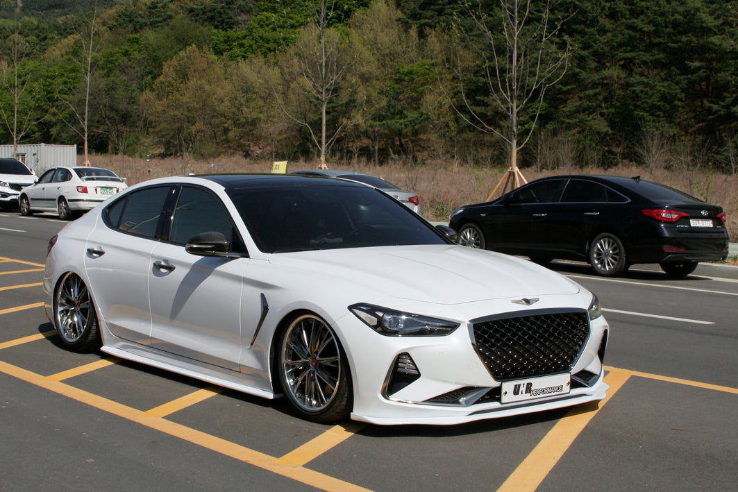 Front Splitter for Genesis G70 2019-2021 [KDMHolic Collection with UNR Performance] US Inventory