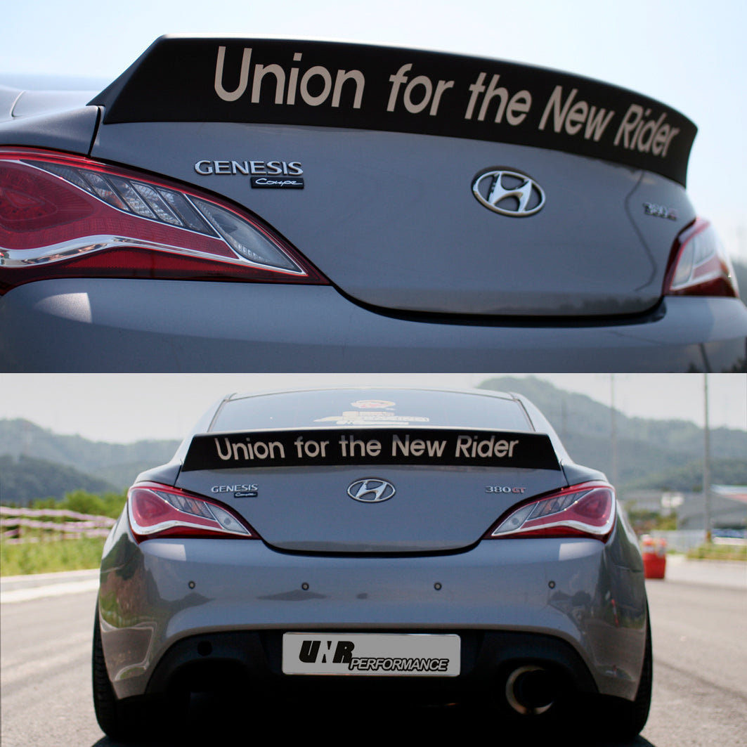 Duckbill Spoiler for Hyundai Genesis Coupe [KDMHolic Collection with UNR Performance] US Inventory