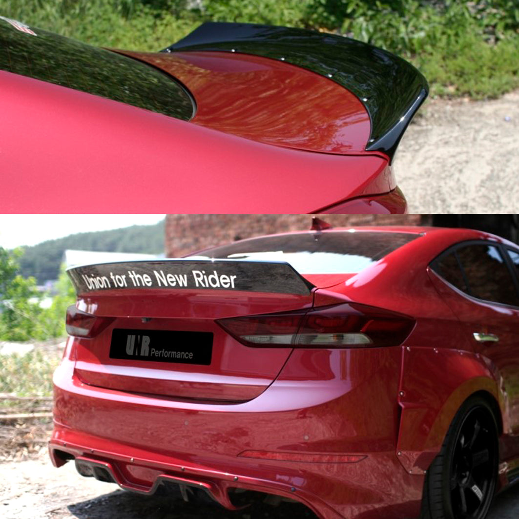 Duckbill Spoiler for Elantra AD 17-18 [KDMHolic Collection with UNR Performance] US Inventory