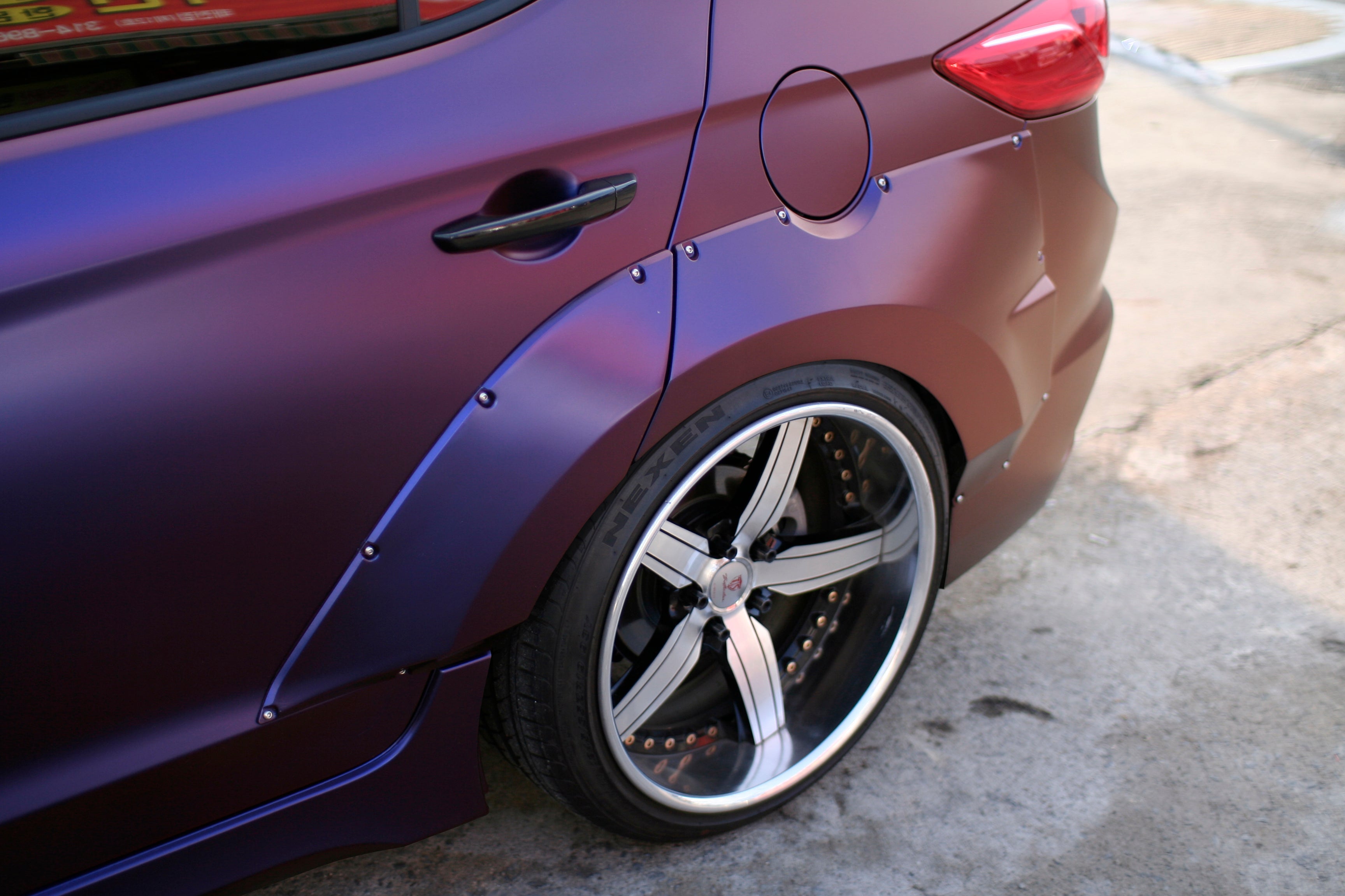 Widebody Fender Flares for Elantra AD 17-18 [KDMHolic Collection with UNR Performance] US Inventory