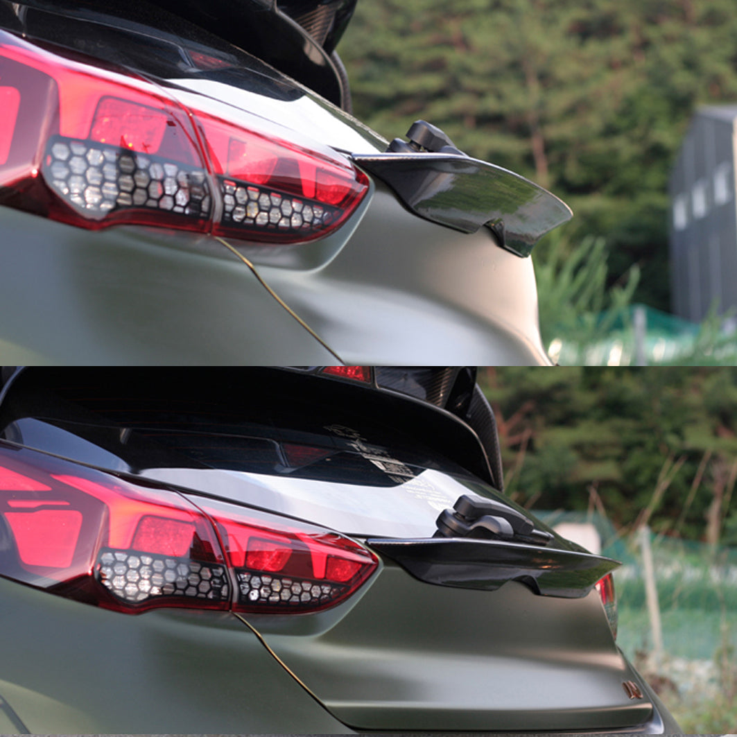 Trunk Lip Spoiler for Veloster 2018+ [KDMHolic Collection with UNR Performance] US Inventory