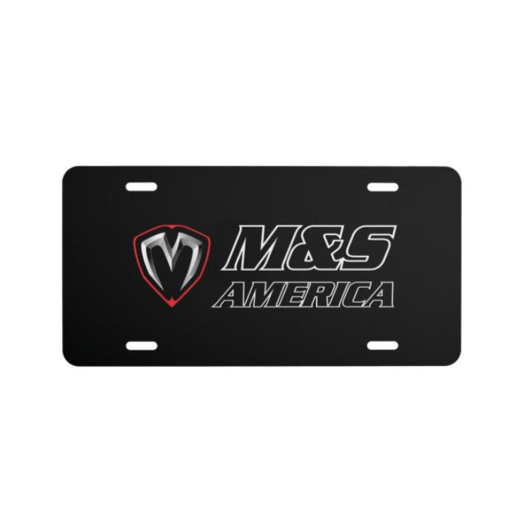 M&S Team License Plate 002
