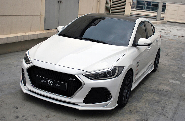 M&S Front Lip with Cup Wings for Hyundai Elantra AD 2017-2018