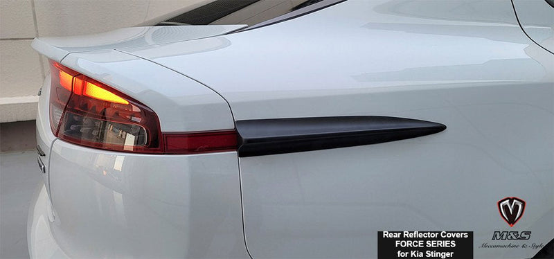 M&S "FORCE SERIES" Rear Reflector Covers for KIA Stinger